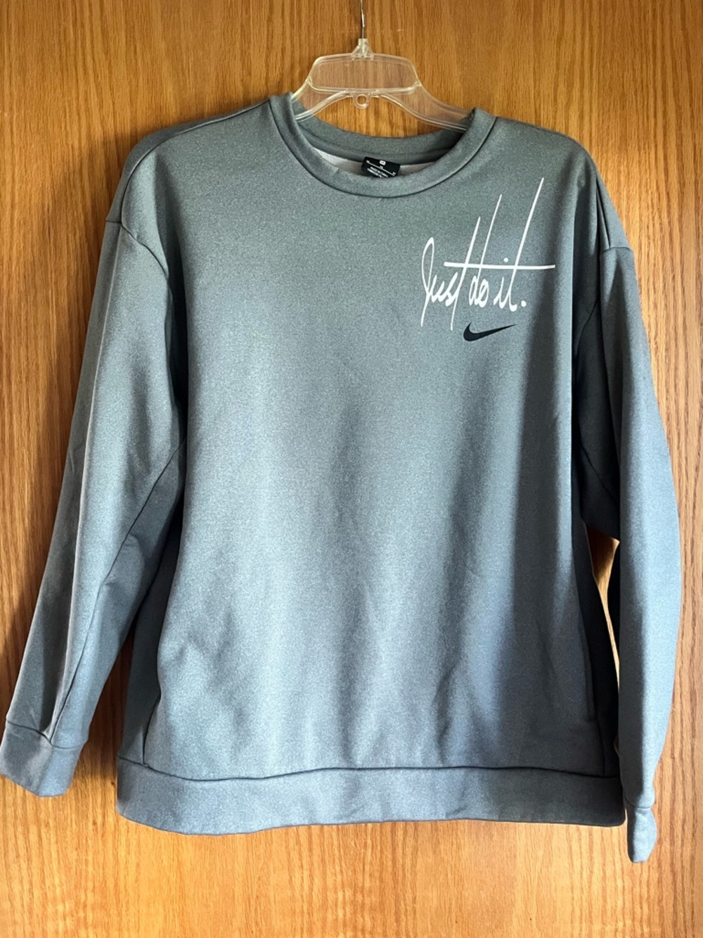 Nike Dri-FIT Men's Grey Crewneck